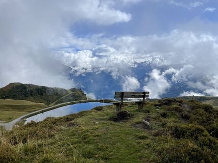 Foto von Josef Krenn entlang der Tour