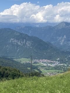 Foto von Gianberto Zilli entlang der Tour