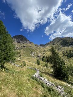 Foto von Alberto Ghiretti entlang der Tour