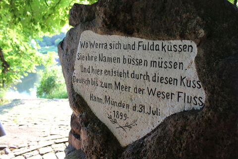 Weserstein - Spruch