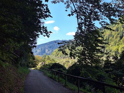 Foto von Isabella Peinsold-Klammer entlang der Tour