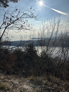 Photo de Agnese Martinelli le long du parcours