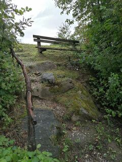 Foto von Dagmar Hofer entlang der Tour