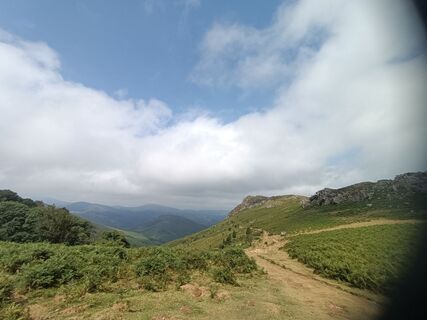 Foto de Alan Le Bellego a lo largo del recorrido