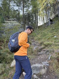 Foto de Jasmin Gth a lo largo del recorrido