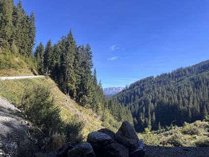 Foto von Michaela Griessner entlang der Tour