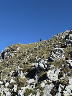 Foto de Luciano a lo largo del recorrido