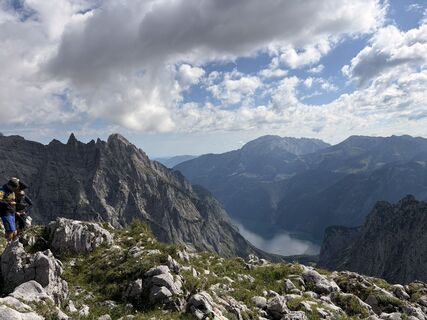 Foto von Jochen entlang der Tour