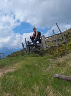 Foto fra Dagmar Hofer underveis på turen