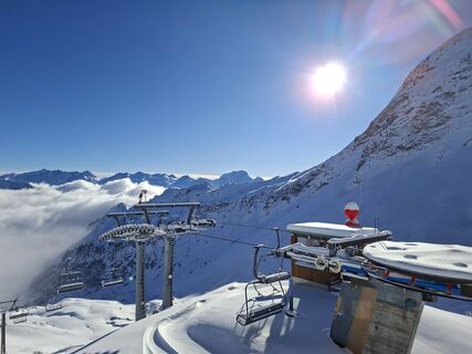 Foto von Karl-Heinz Martin entlang der Tour