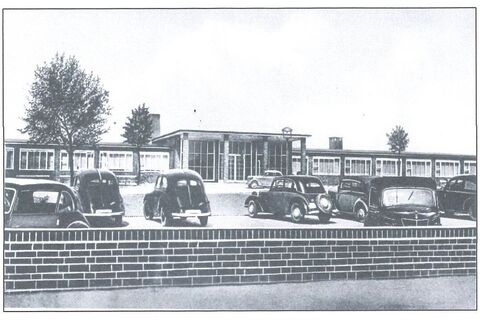 Ansichtskarte 1943, Glaspalast Salzgitter