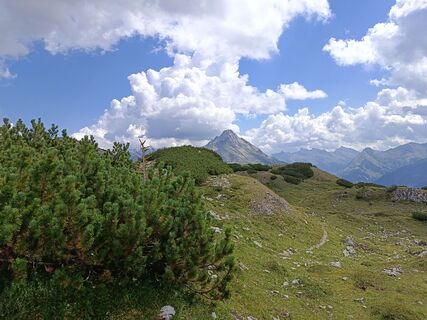 Photo de Kirsten Genglawski le long du parcours