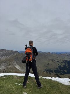 Photo de Niels Kooijman le long du parcours