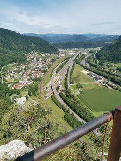 Foto von Jennifer Illmayer entlang der Tour