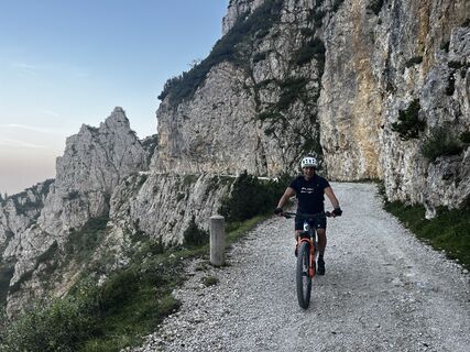 Foto von Stefano “Iddo” entlang der Tour