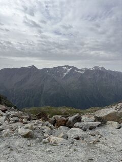 Foto von Egon Dullinger entlang der Tour