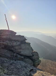 Foto de Christoph Katholnig a lo largo del recorrido