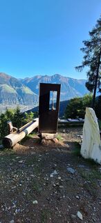 Foto von Michaela Gallmetzer entlang der Tour