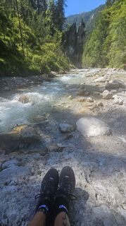 Foto von Boba Weishaar entlang der Tour