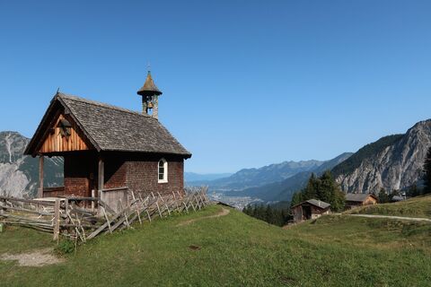 Kapelle beim Alpengasthof Rellseck
