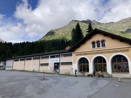 Photo de Marilena Locatelli le long du parcours