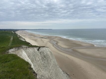 Photo de Annabella Herzog le long du parcours
