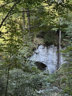 Foto von Nadine Ruttenstock entlang der Tour