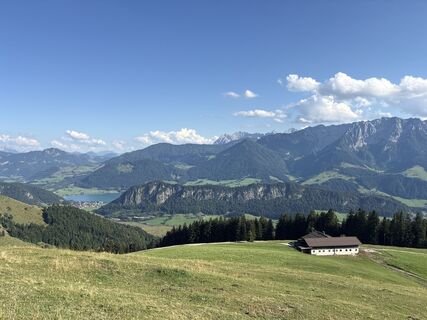 Foto von Silvia Huber entlang der Tour