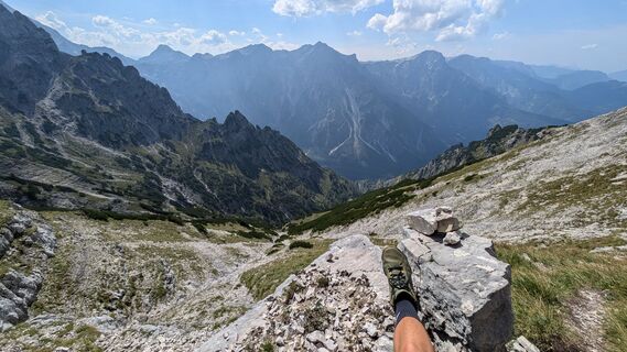 Foto von Richard K. entlang der Tour