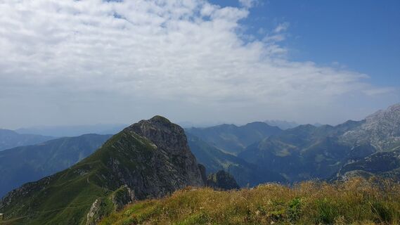 Fotografia z Fabrizio Plesnizer na trase