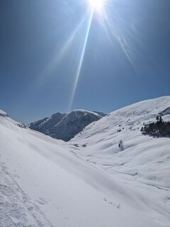 Foto von Diego Baroni entlang der Tour