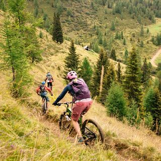 Rossalmhüttentrail in die Feldpannalm