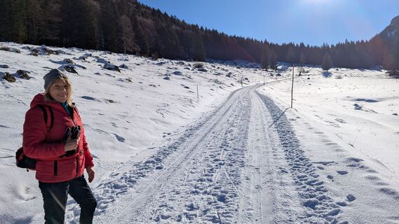 Foto von Carlo entlang der Tour
