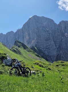Photo de Cristian Mario Rota le long du parcours