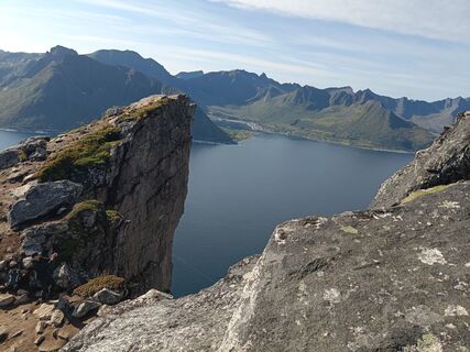 Foto von Anna entlang der Tour