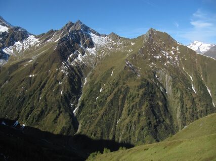 Blick auf Kriselach und Toinigspitze