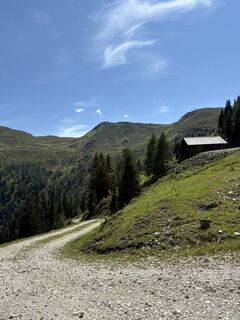 Photo de Ernest Lindenthaler le long du parcours