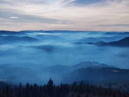 Zdjęcie z Thomas Belat wzdłuż trasy