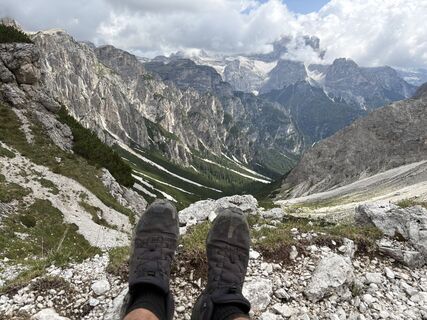 Foto von Clemens Schoofs entlang der Tour