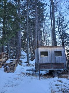 Photo de Anita Stadtherr le long du parcours