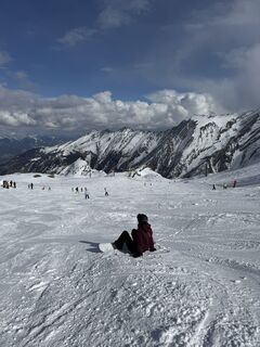 Photo de Rachel Koevoets le long du parcours