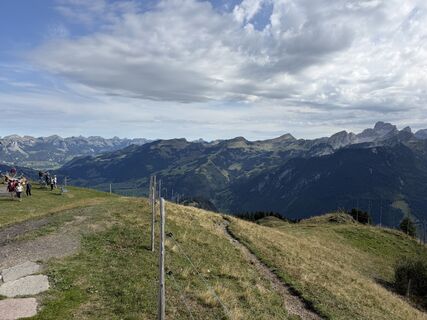 Foto von Astrid entlang der Tour