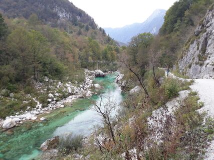 Am Ufer der Soča