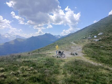 Foto von Sigurd Markt entlang der Tour