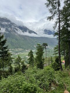 Foto von Peter Schäfer entlang der Tour