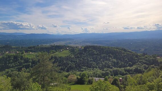 Foto von Juliane entlang der Tour