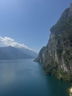 Foto von Nataša Jevsnik entlang der Tour