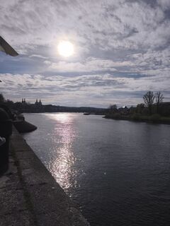 Zdjęcie z Peter Wachel wzdłuż trasy