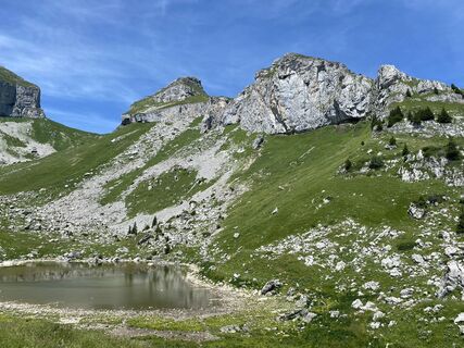 Foto von Francois Kalbermatter entlang der Tour