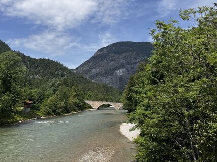 Foto von Friederike Steyrer entlang der Tour